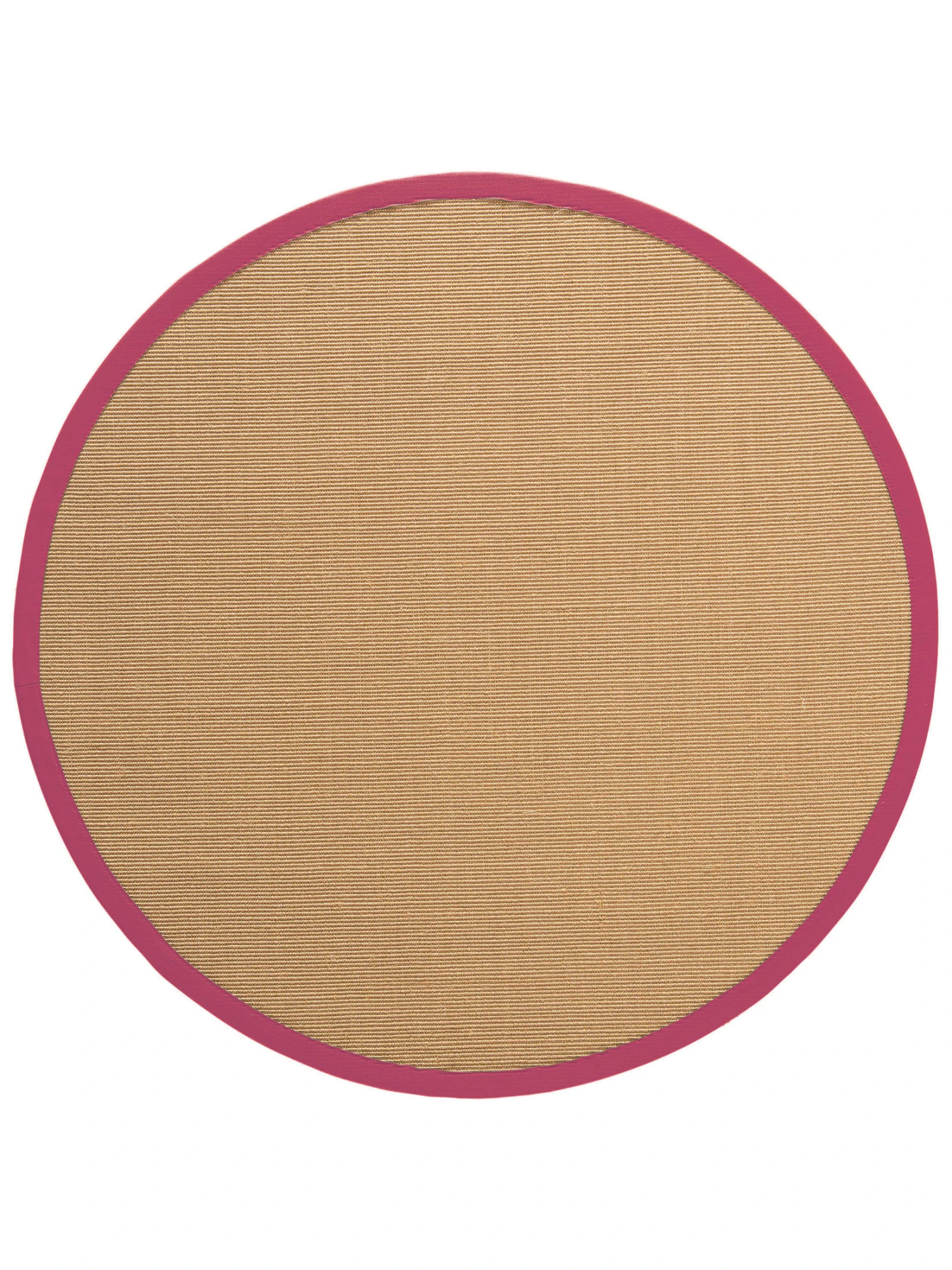 Sisal-Teppich, Fuchsia