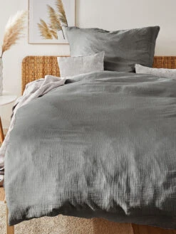 Bettwäsche, Anthrazit