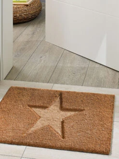 Fußmatte, Dunkelbeige