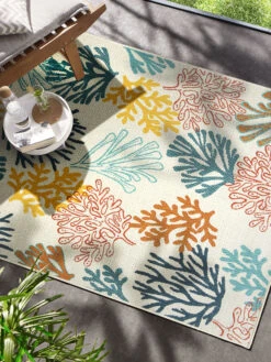 Outdoor-Teppich, Koralle