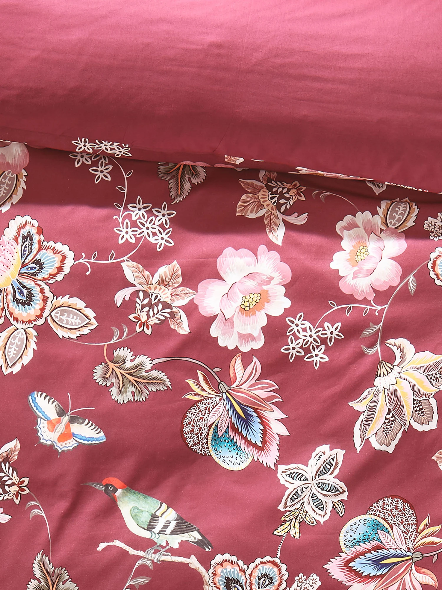 Renforcé-Bettwäsche, Beere – Bild 3