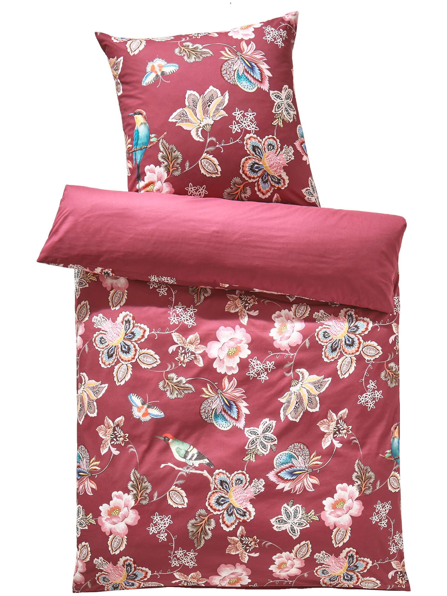 Renforcé-Bettwäsche, Beere – Bild 2