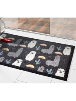 Fußmatte, Lama All Over