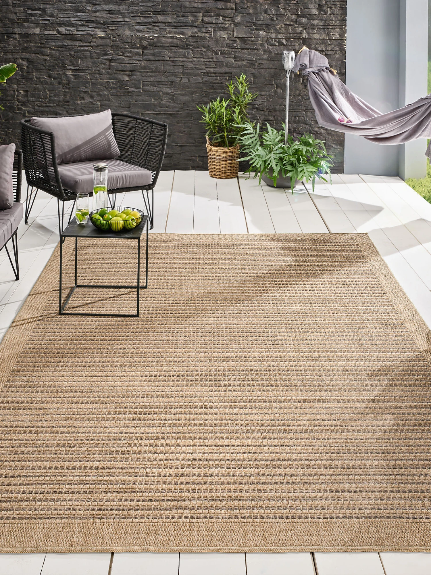 Outdoor-Teppich, Wood