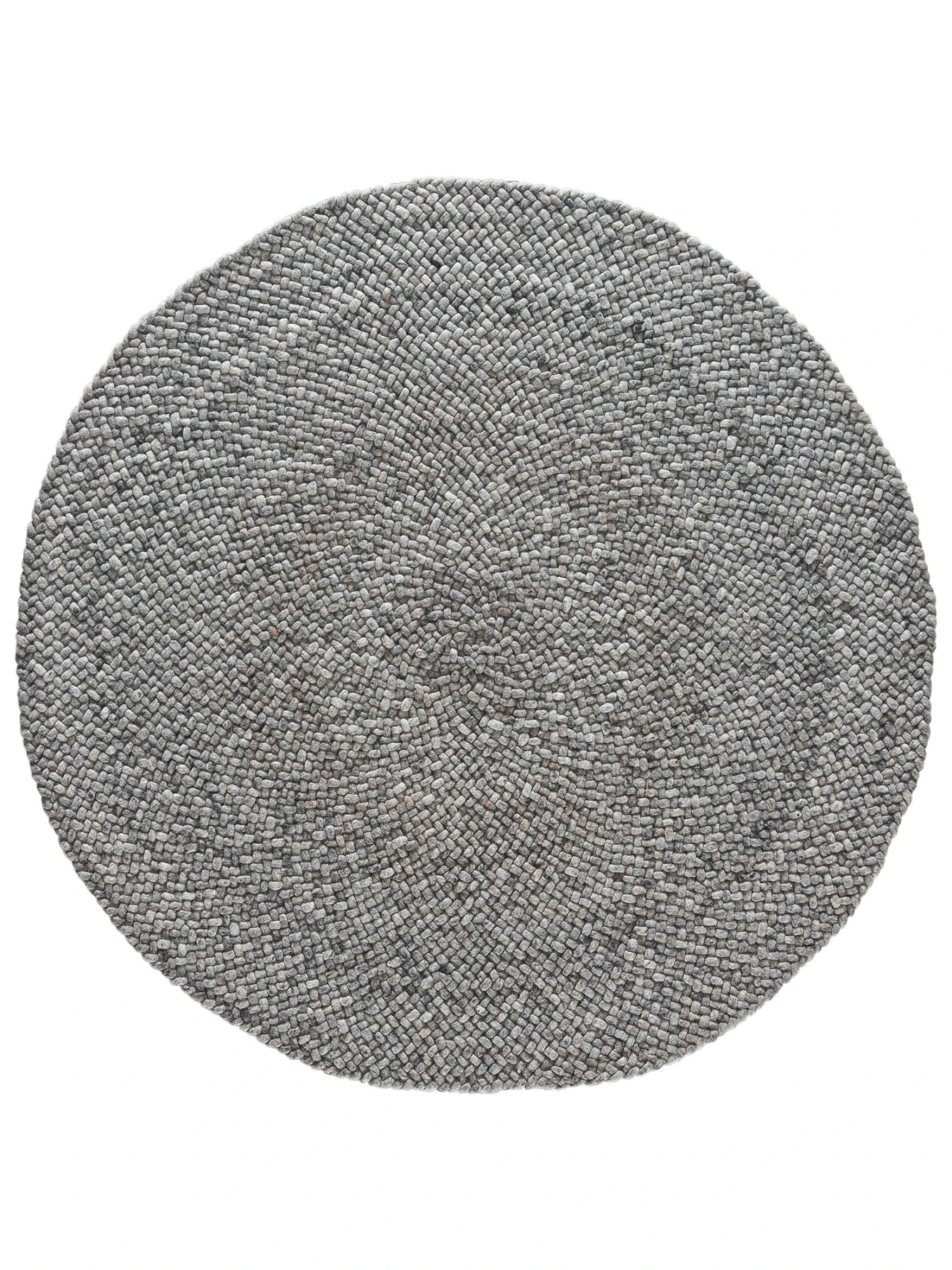 Woll-Teppich, Grey Natural – Bild 2