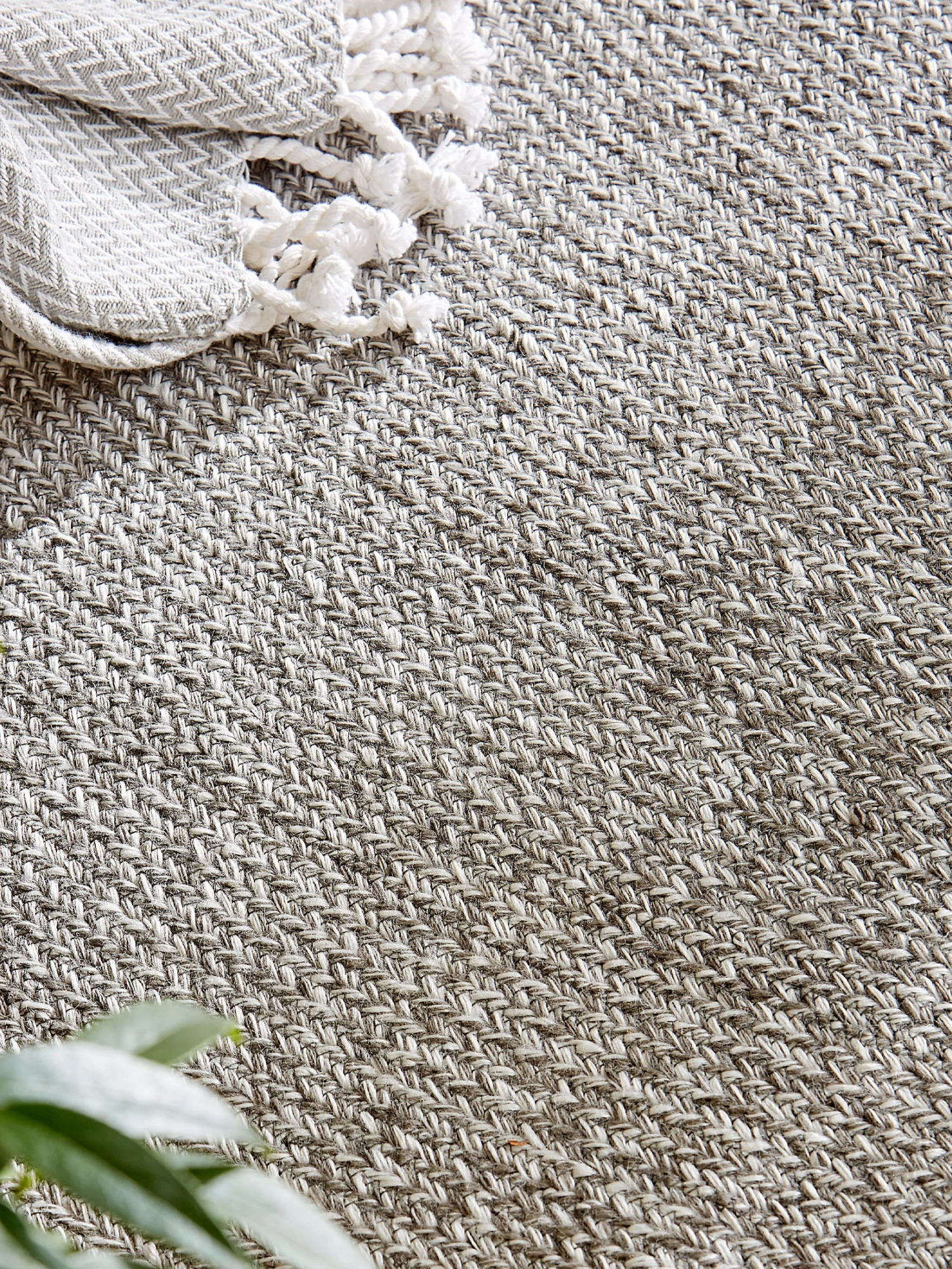 Flachgewebe-Teppich, Granite Grey – Bild 2