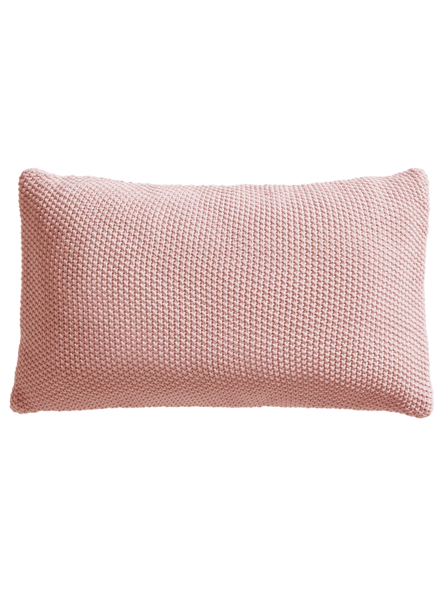 Strickkissen, Altrosa – Bild 2