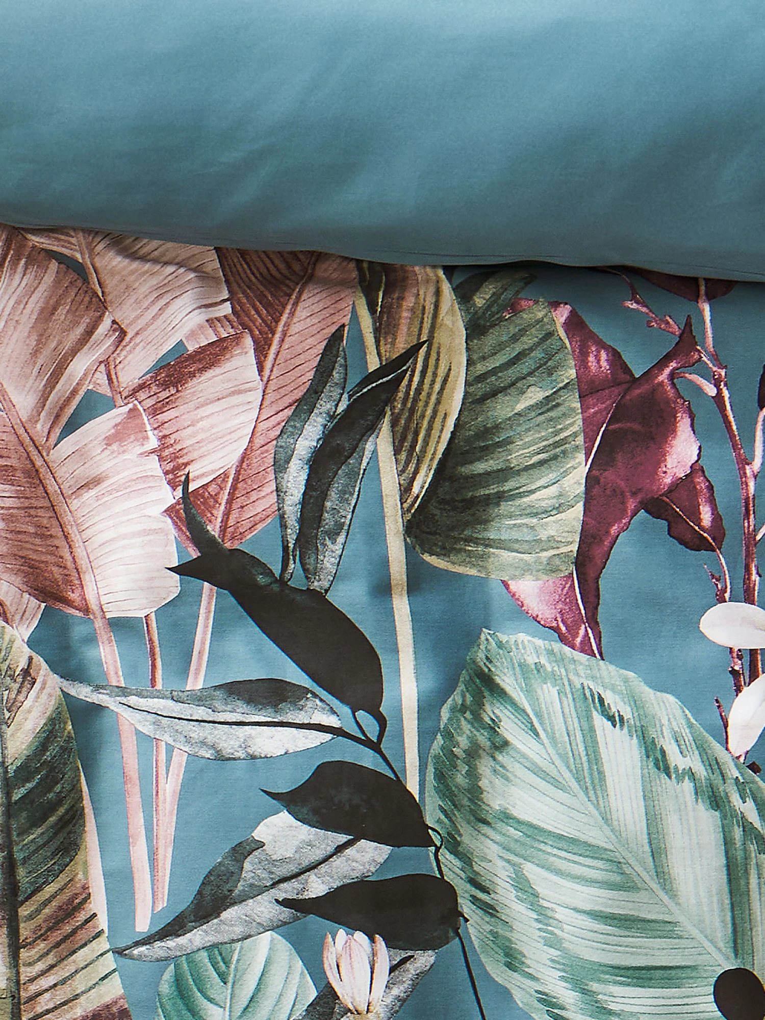 Satin-Bettwäsche, Petrol – Bild 3