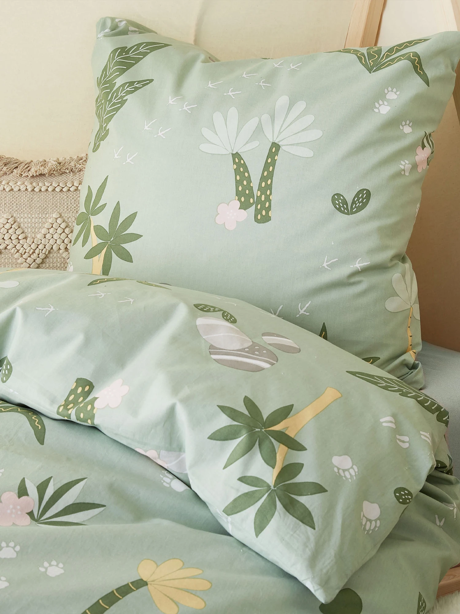 Kinderbettwäsche, Jungle Green – Bild 2