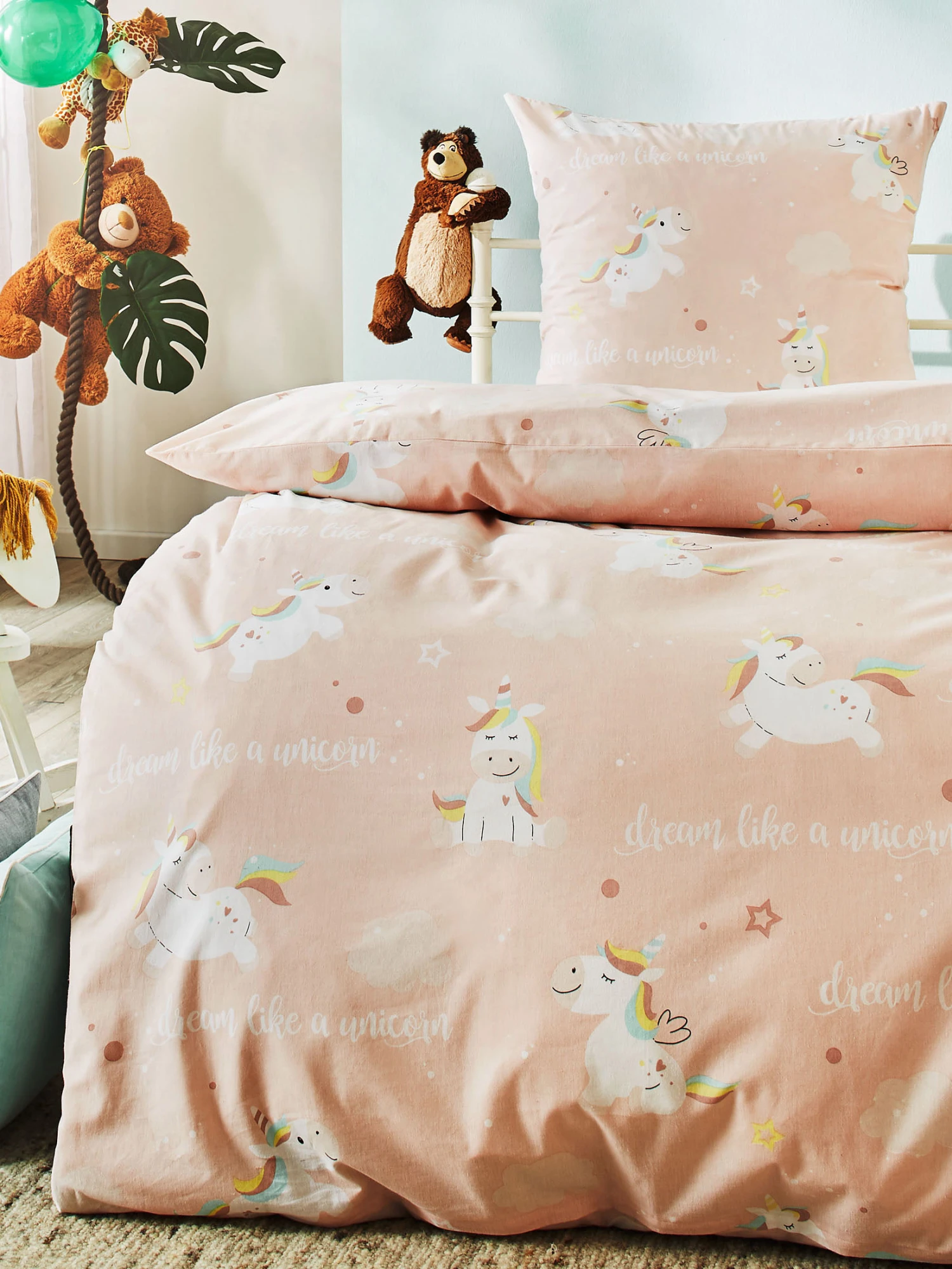 Kinderbettwäsche, Rose – Bild 2