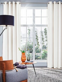 Ösenschal, Offwhite