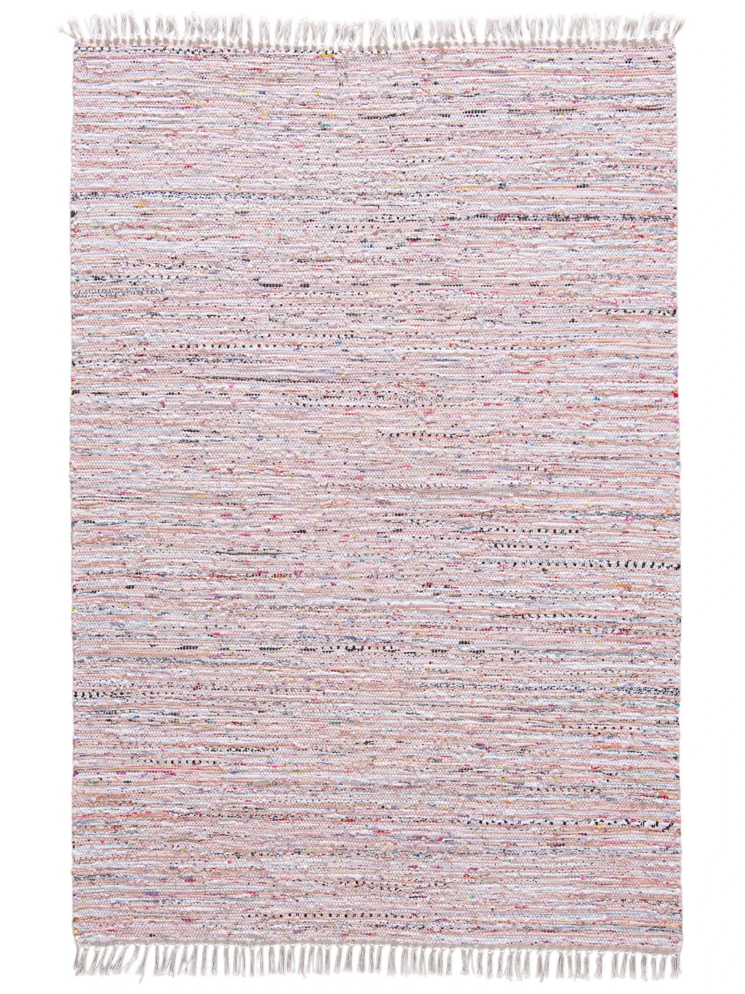 Fleckerl-Teppich, Rose – Bild 2