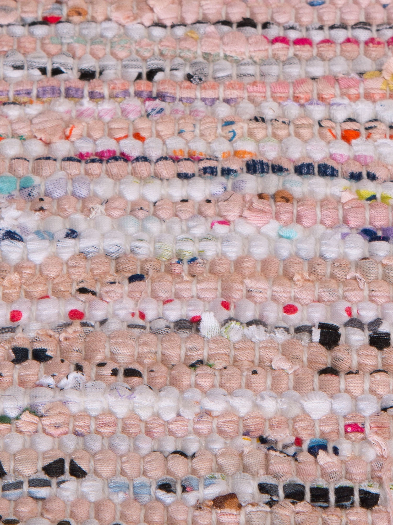 Fleckerl-Teppich, Rose – Bild 4