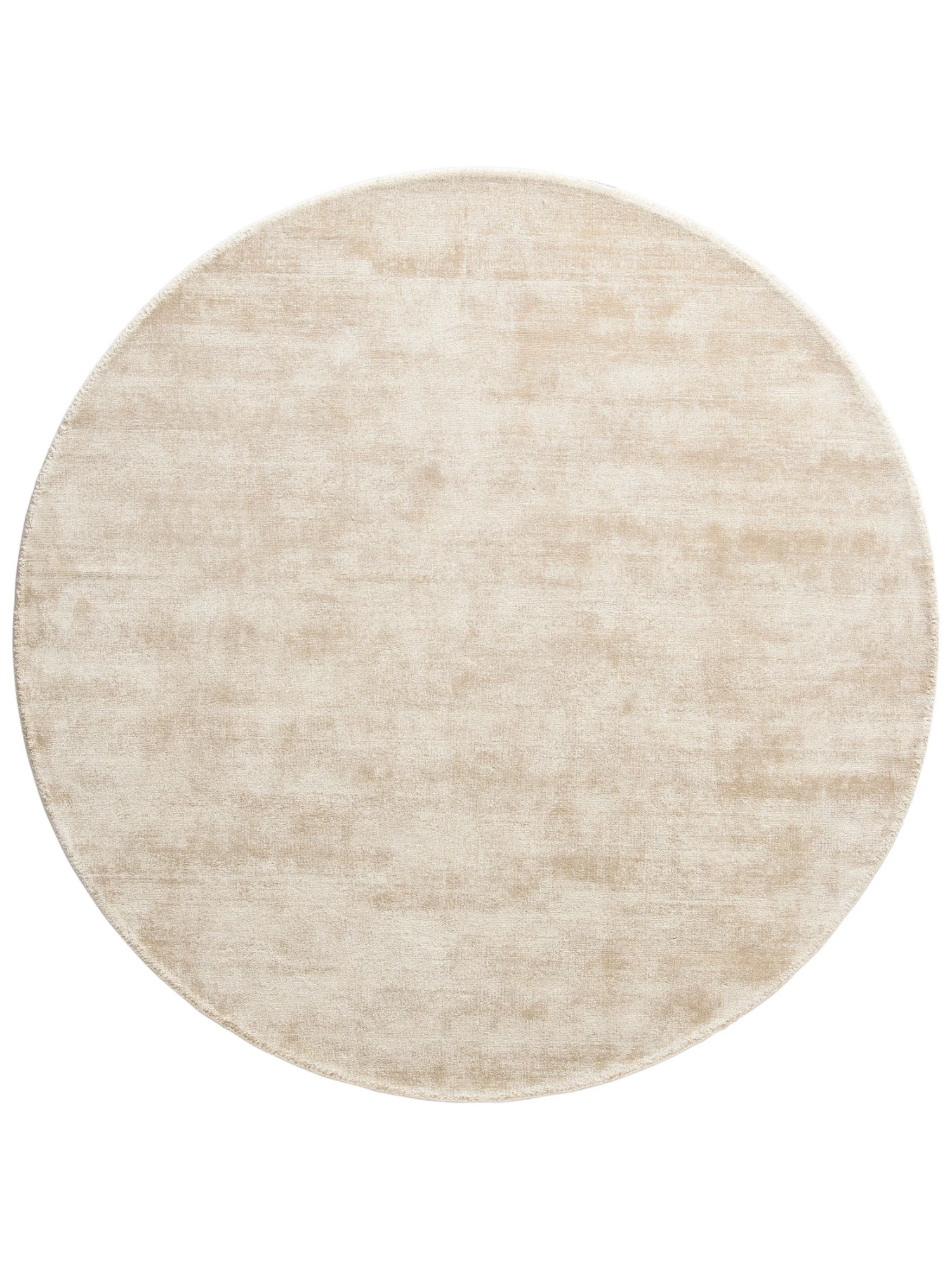 Viskose-Teppich, Creme – Bild 2