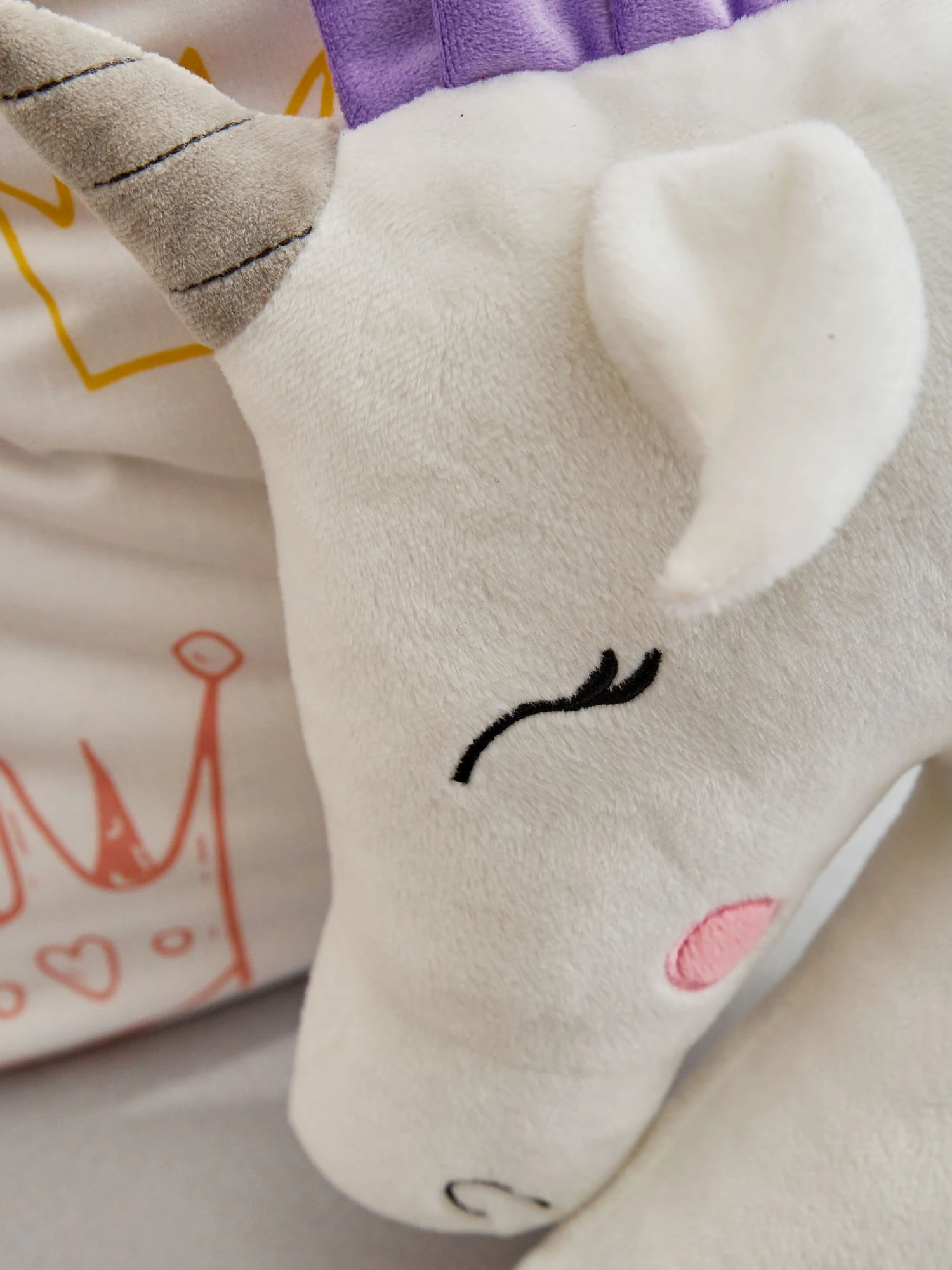 Kissen, Wollweiss – Bild 2