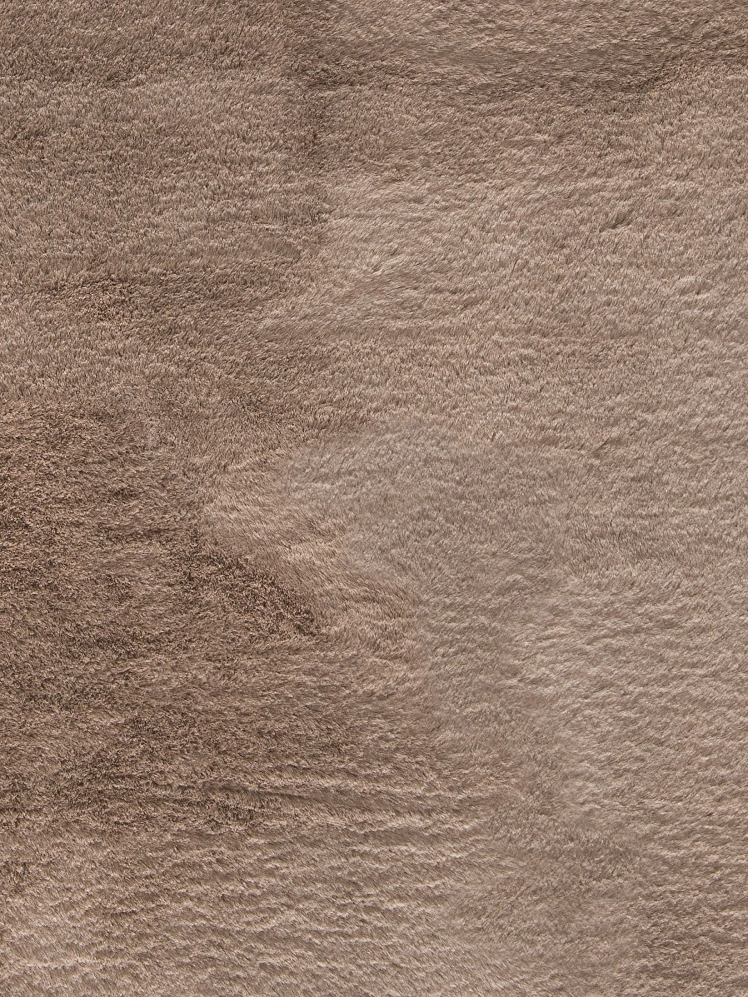 Kunstfell-Teppich, Cappuccino – Bild 4